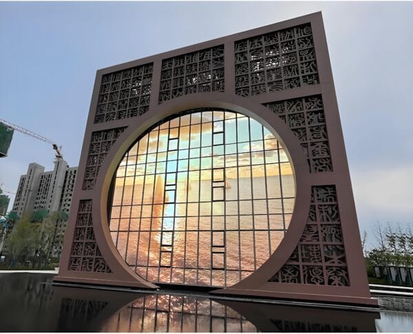 led film screen showcase