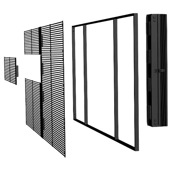 Indoor Transparent LED Screen Display 5