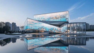 LED Screen For Architecture Façades Glass Structures