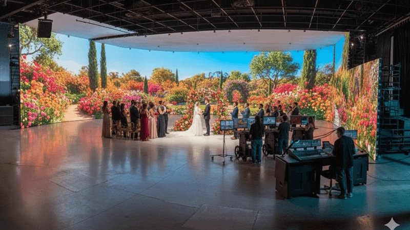 LED Screens for events broadcast and rental