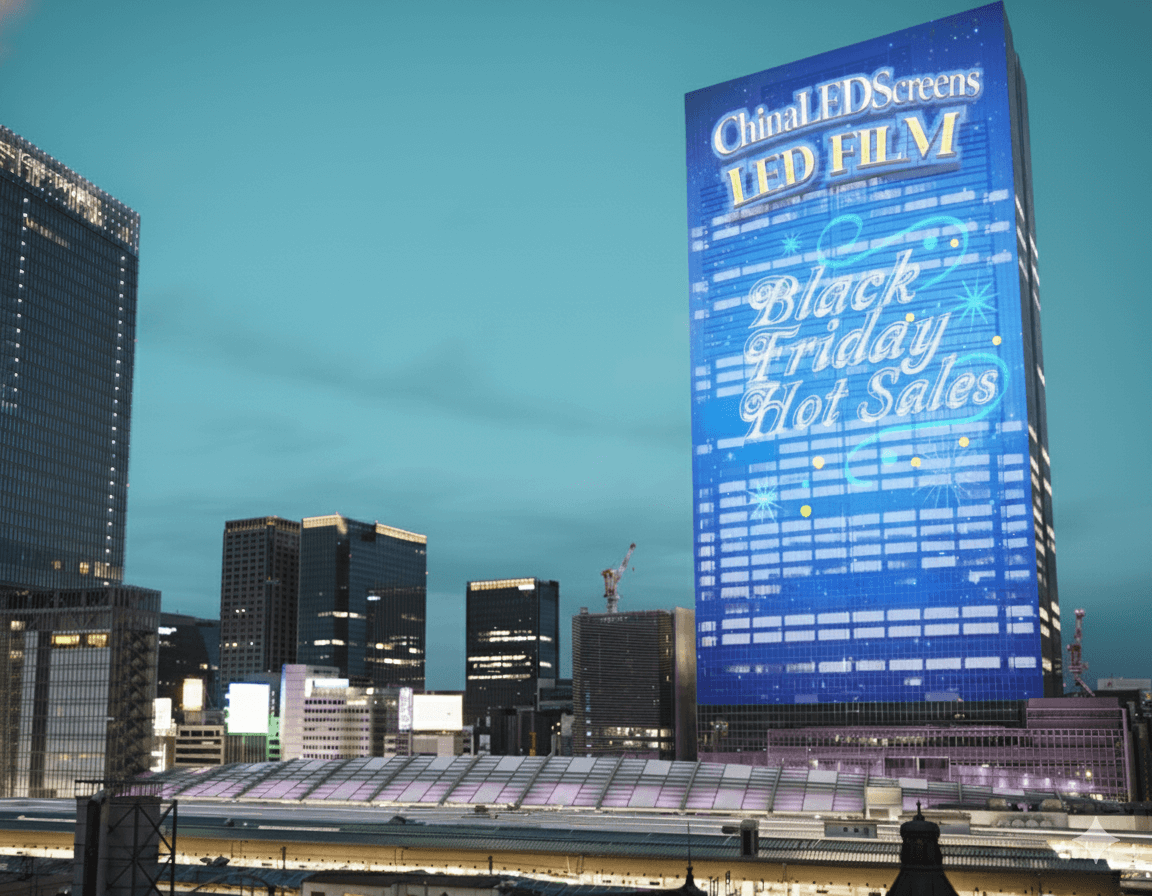 Mesh Facade LED Display Screen 12