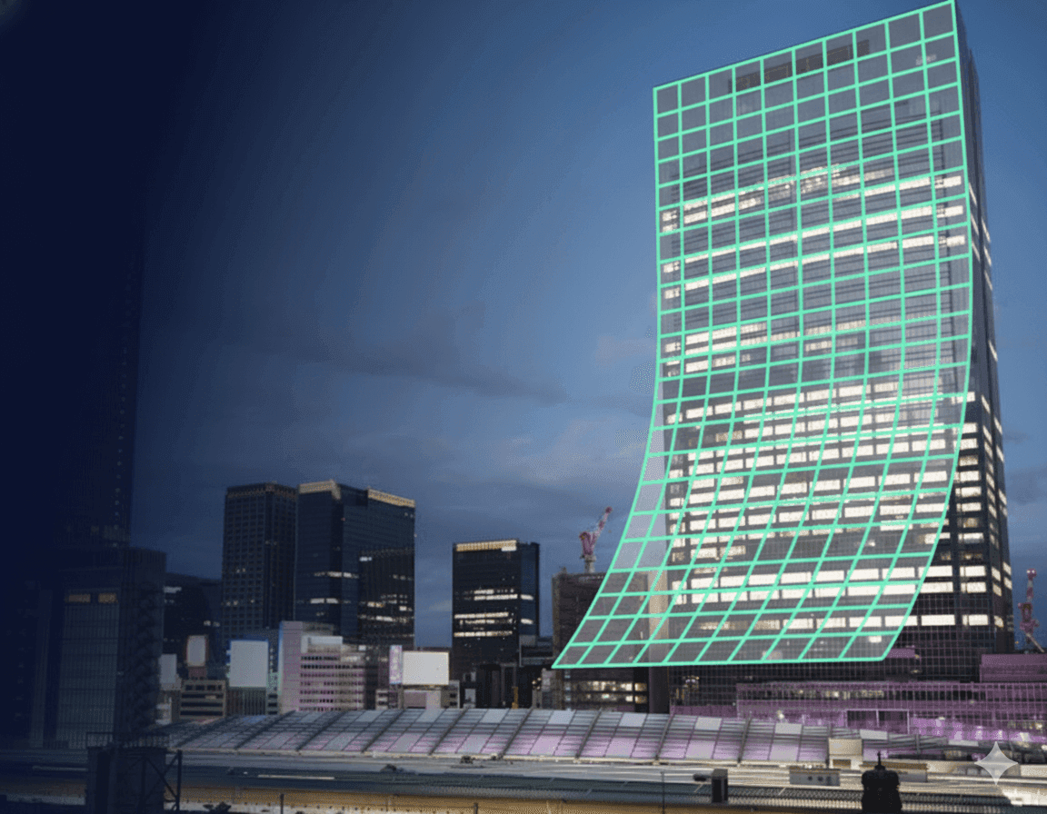 Mesh Facade LED Display Screen 7