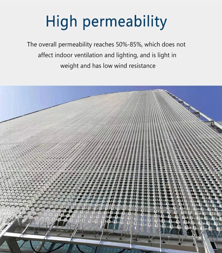Outdoor Mesh LED Display Screen Waterproof 11