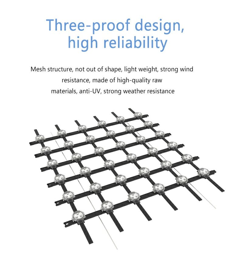 Outdoor Mesh LED Display Screen Waterproof 14
