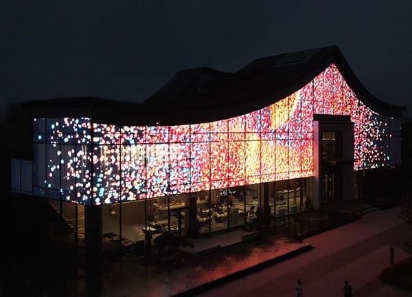 Led Transparent Project Projects | Transparent LED Install References | ChinaLEDScreens
