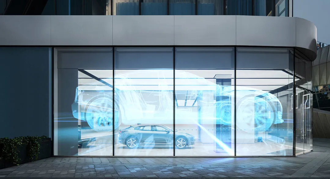 flexible led film COB for 4S Car store