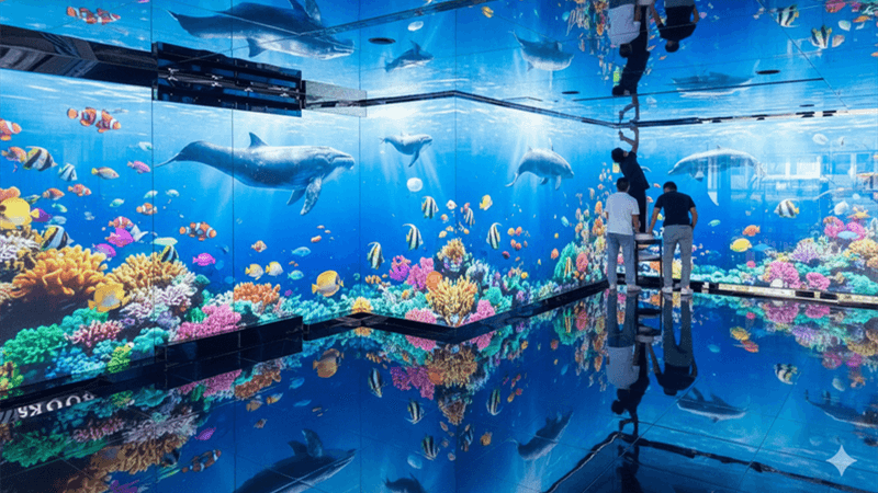 transparent LED Screens For Hospitality Leisure 800x450