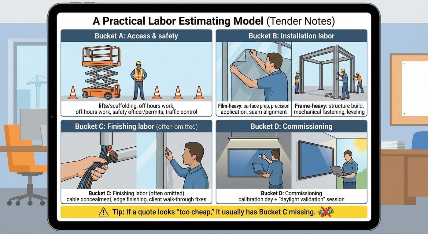 En praktisk model til estimering af arbejdskraft (kopier til dine udbudsnoter)