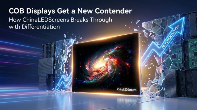 COB Displays Get a New Contender How ChinaLEDScreens Breaks Through with Differentiation