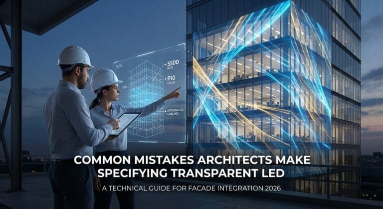Common Mistakes Architects Make Specifying Transparent LED A Technical Guide for Facade Integration 2026