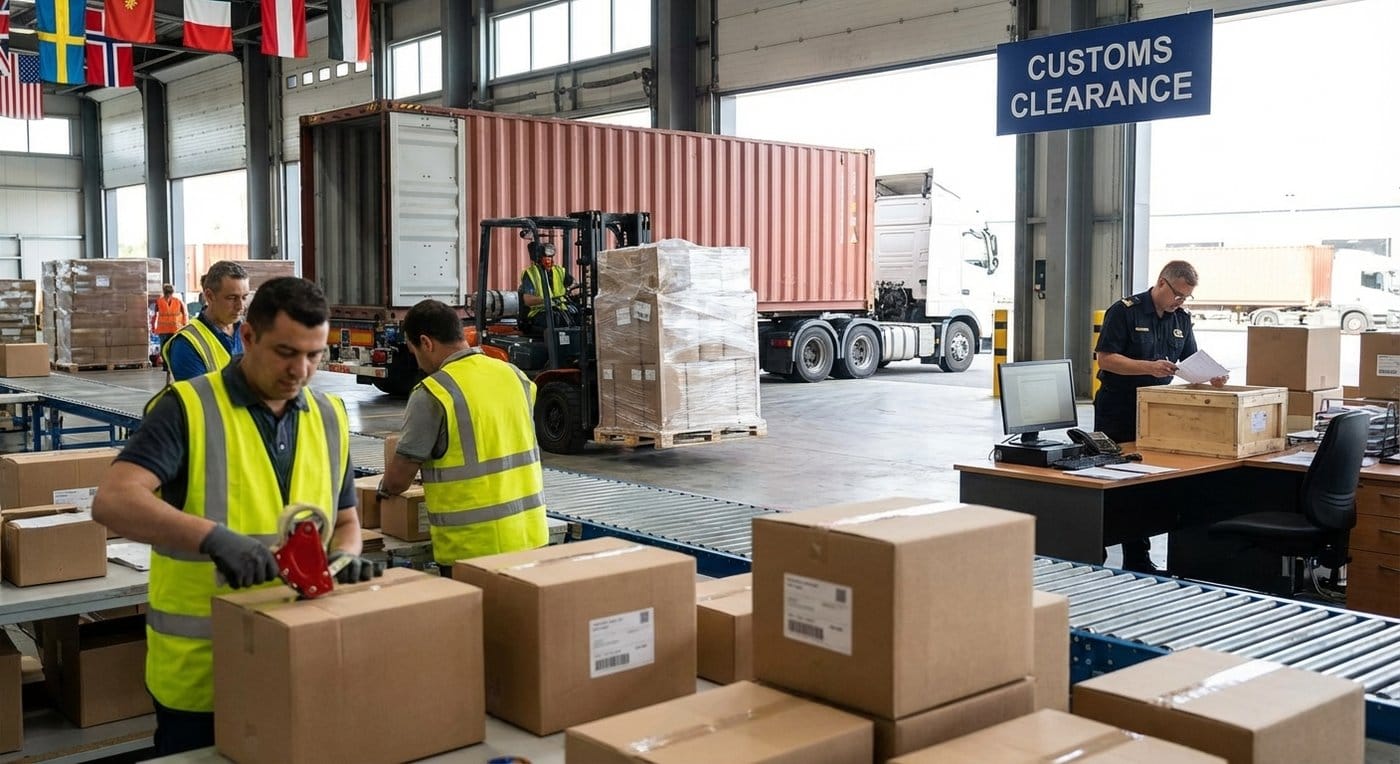 LED Display Packaging, shipping, and customs execution