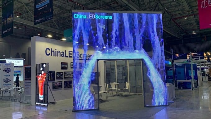 Светодиодный экран для торговых выставок и выставочных стендов