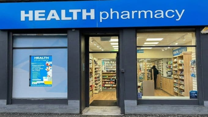 LED display for Pharmacies & Health Stores