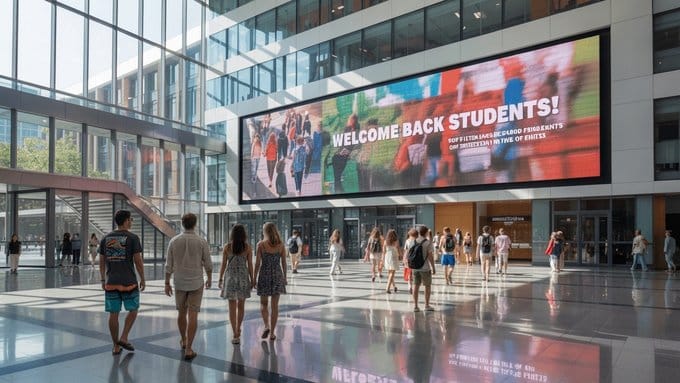 LED display for Universities & Campuses