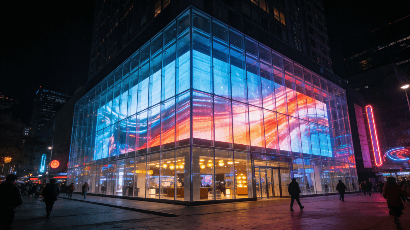 Transparent LED vs LED Glass vs LED Film: Which to Choose