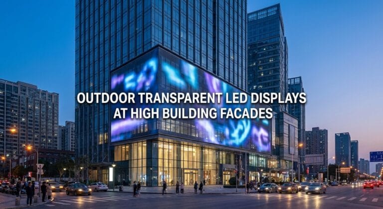 Outdoor Transparent LED Displays for High Altitudes