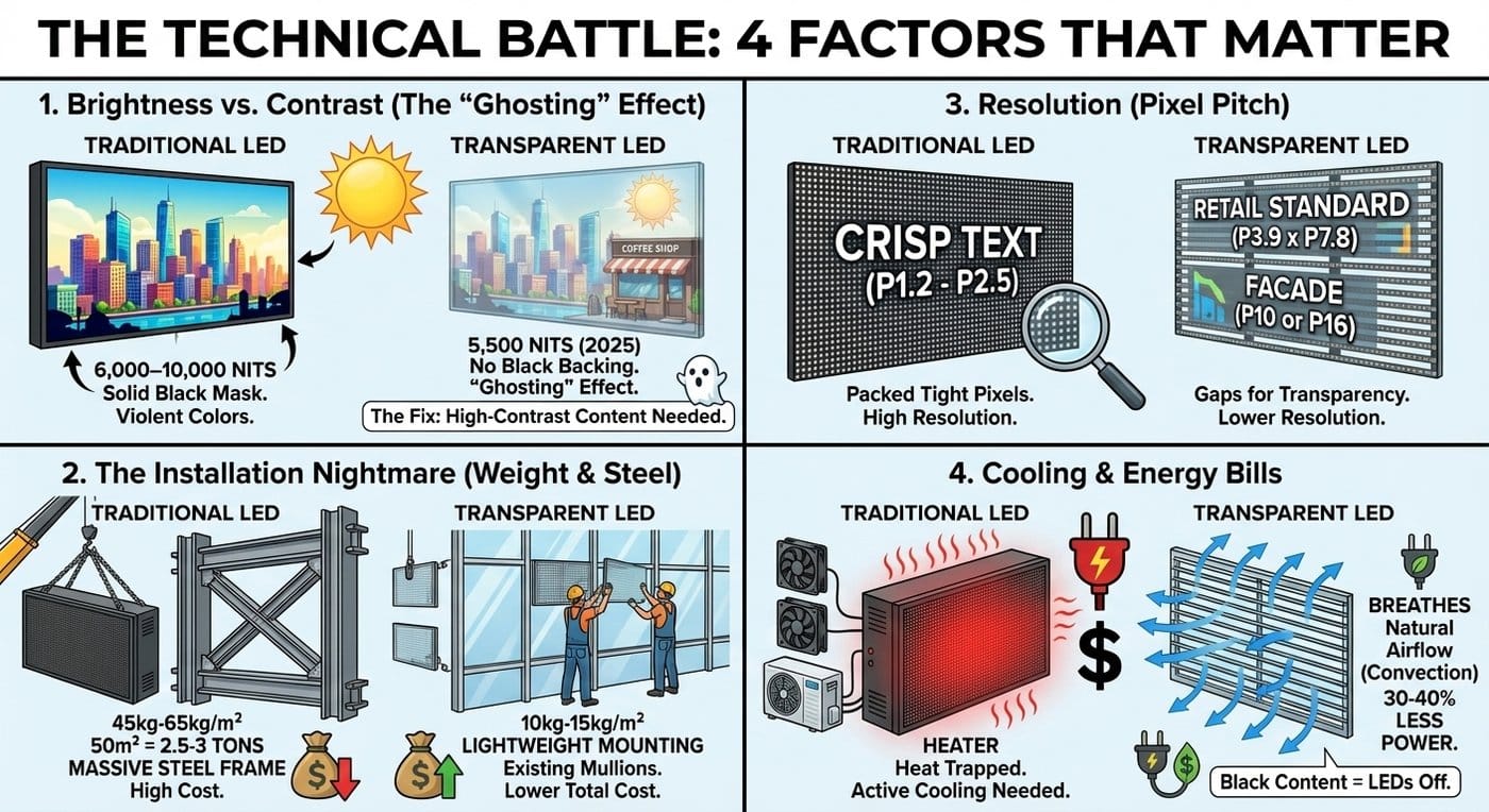 Batalha técnica 4 factores que realmente importam