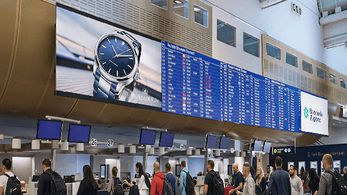 Transparent LED For Airports 680