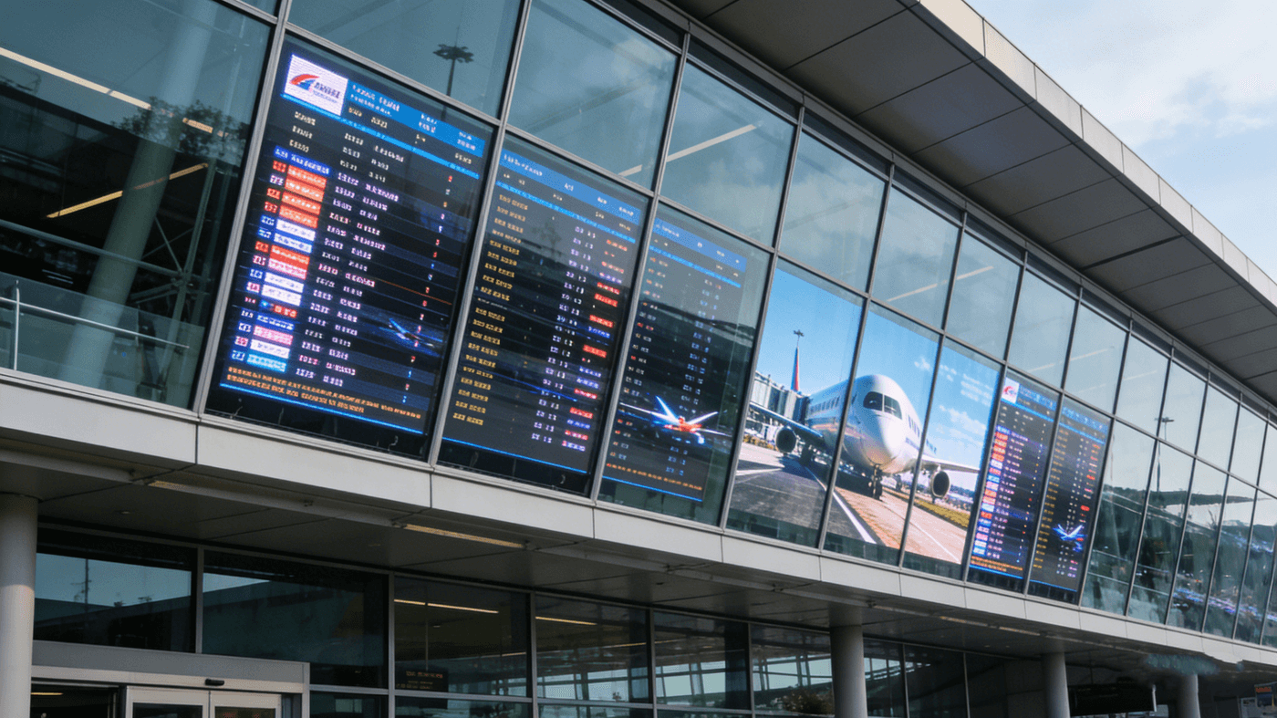 Transparent LED screens