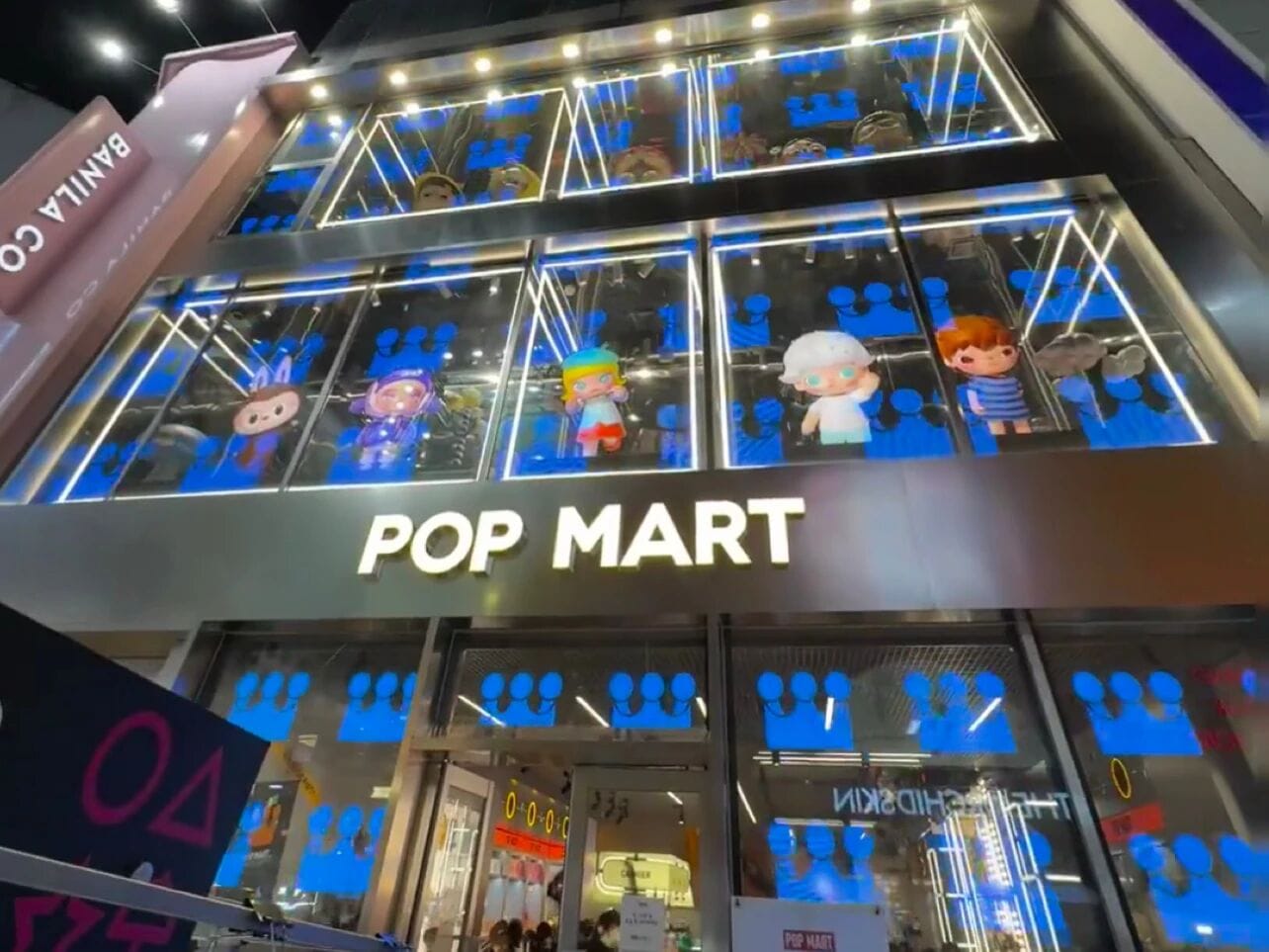 flexible led film cob product for Popmart project