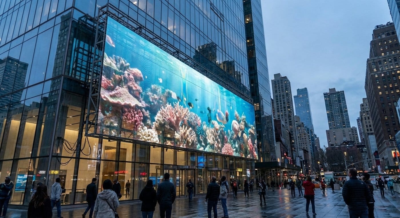 outdoor transparent led display