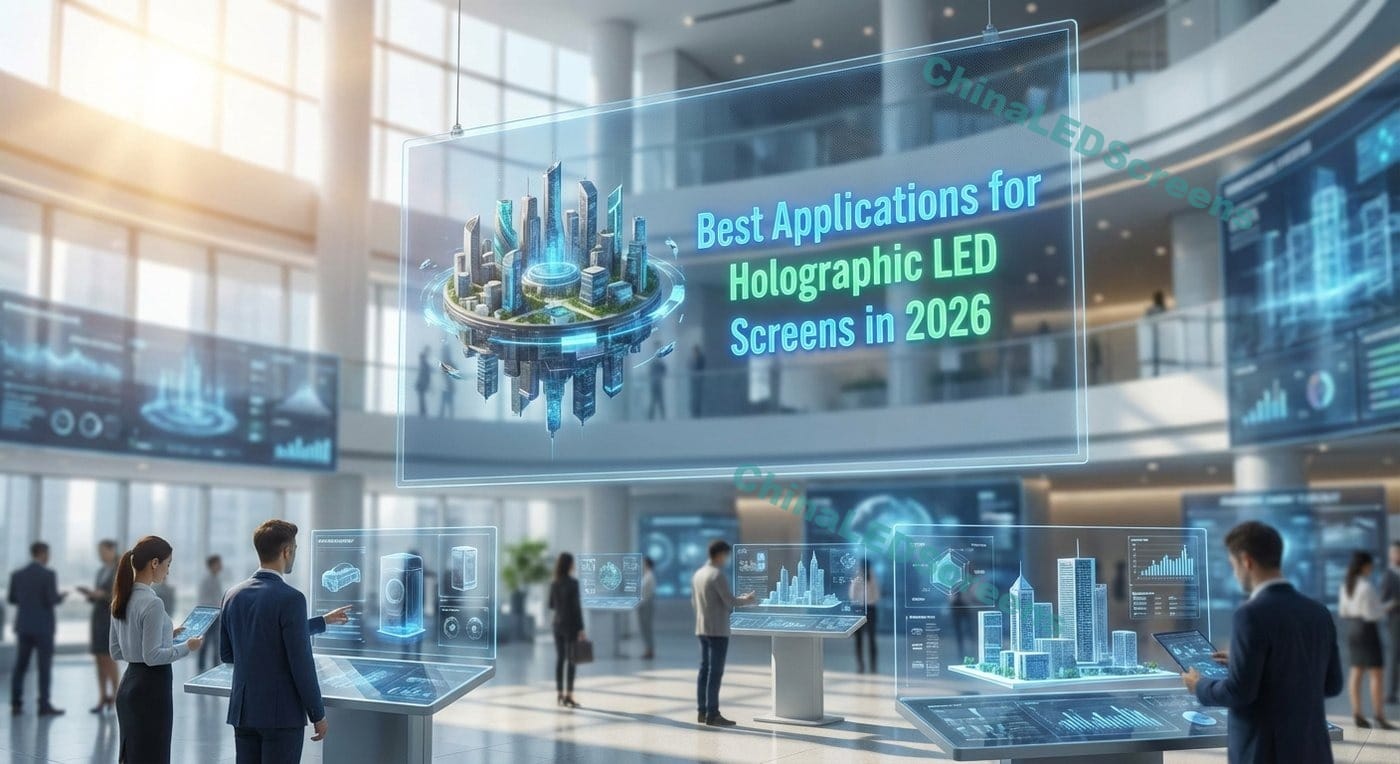 Лучшие приложения для голографических светодиодных экранов в 2026 году