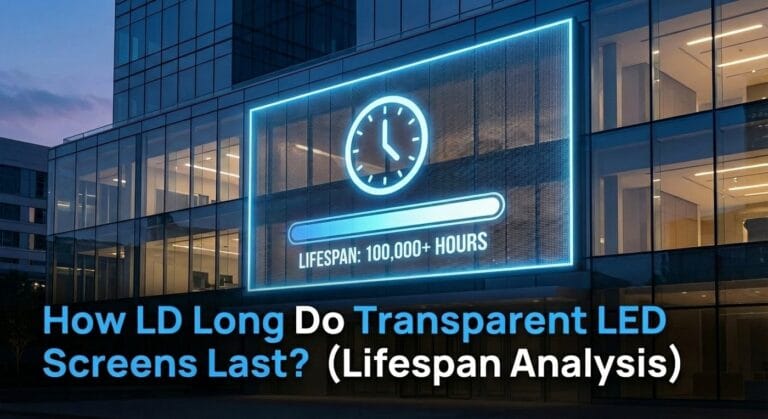 How Long Do Transparent LED Screens Last Lifespan Analysis
