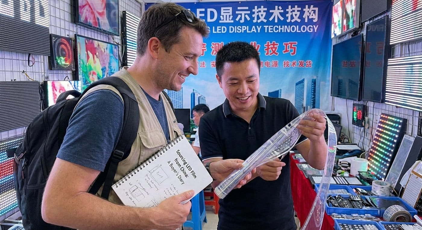 Beschaffung von LED-Folien aus China - Tagebuch eines Käufers