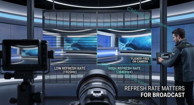 What “refresh rate” means for LED walls (and transparent LED)