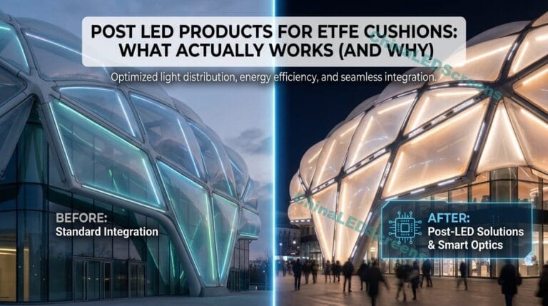 LED Products for ETFE Cushions What Actually Works (and Why)