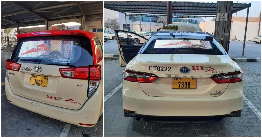 cob led screen for car rear window showcase 1